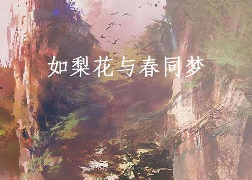 恰与梨花同梦,一场穿越时空的浪漫邂逅